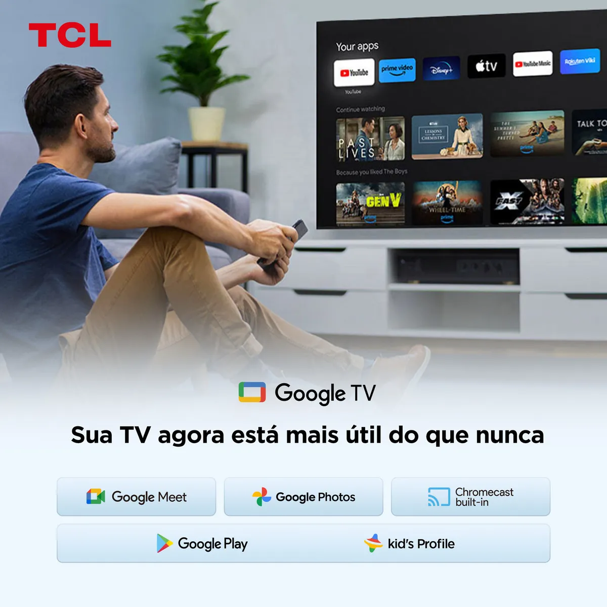 Smart TV TCL 40 Polegadas