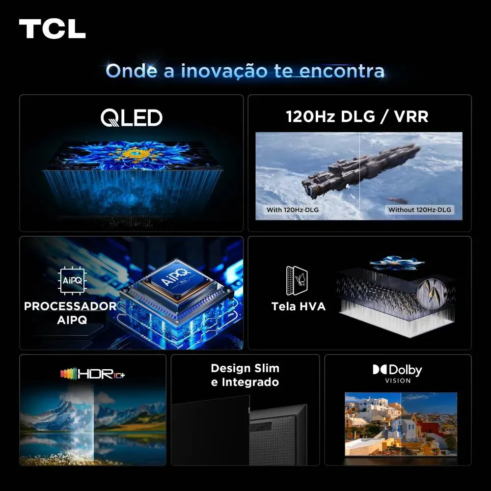 Smart TV TCL 50 Polegadas
