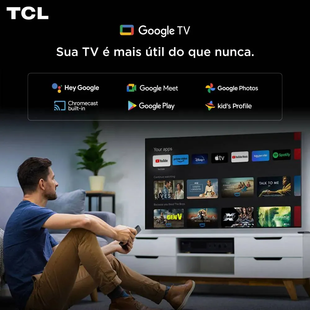 Smart TV TCL 50 Polegadas