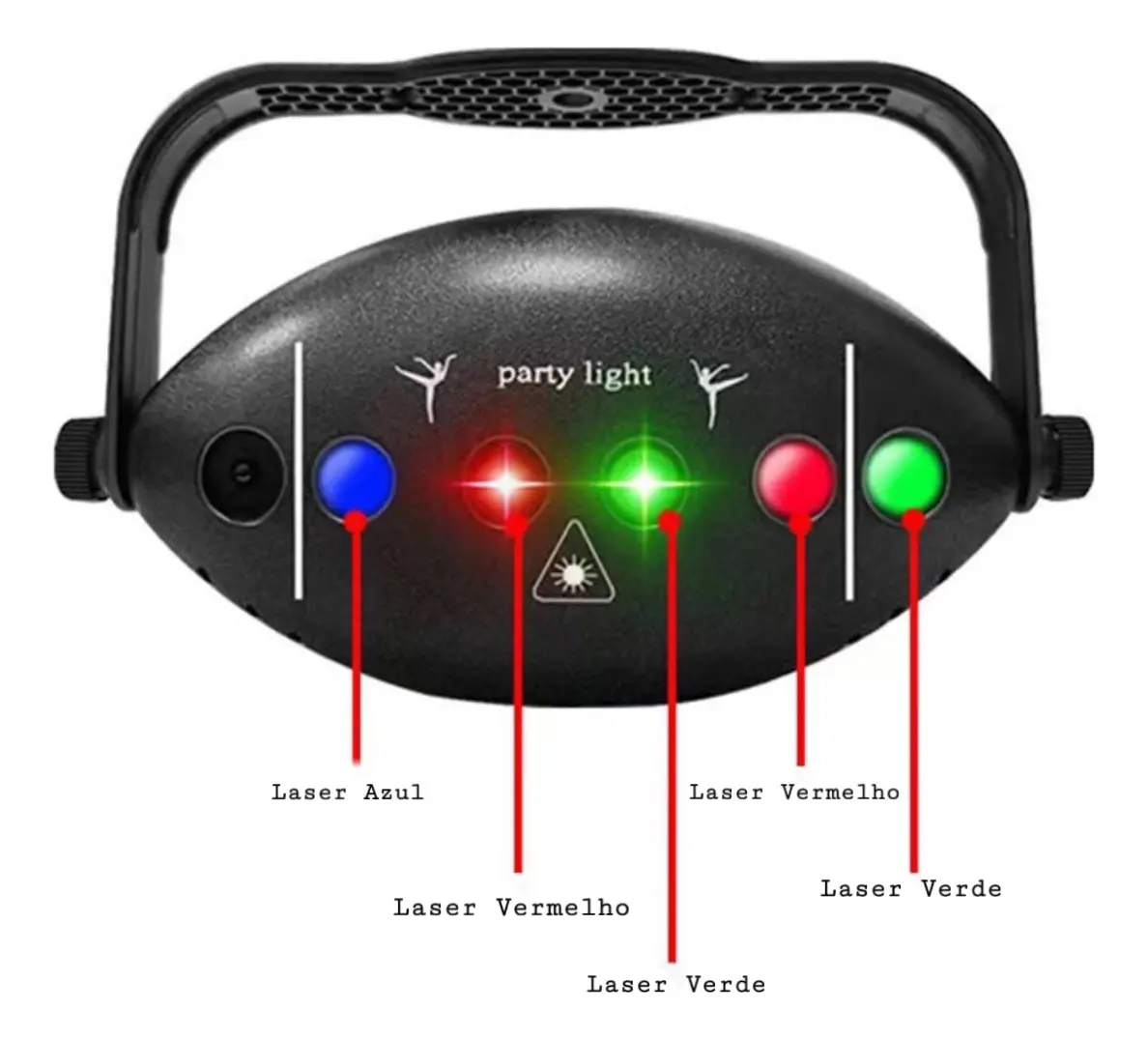 Iluminação LED para festas