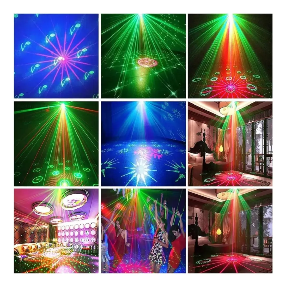 Iluminação LED para festas