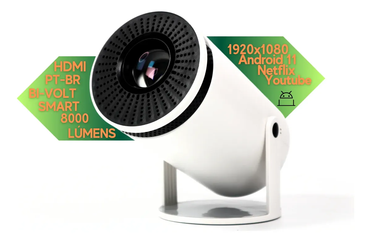 Projetor Portátil 4k