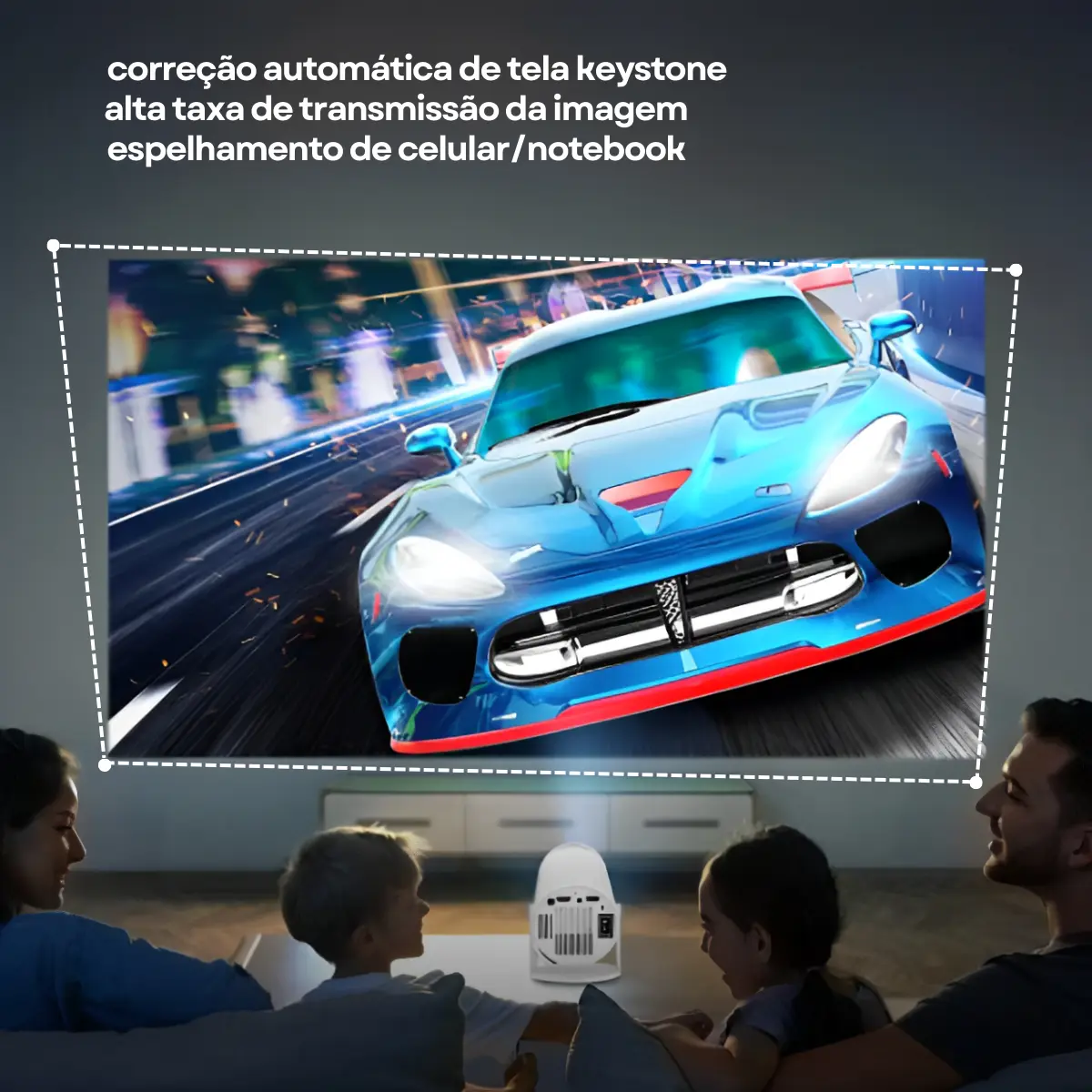 Projetor Portátil 4k