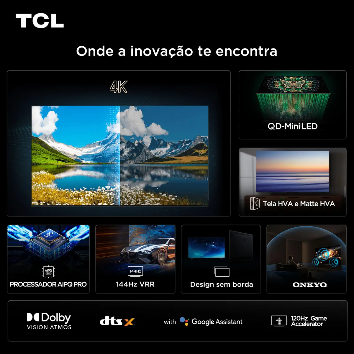 Smart TV TCL 65 Polegadas