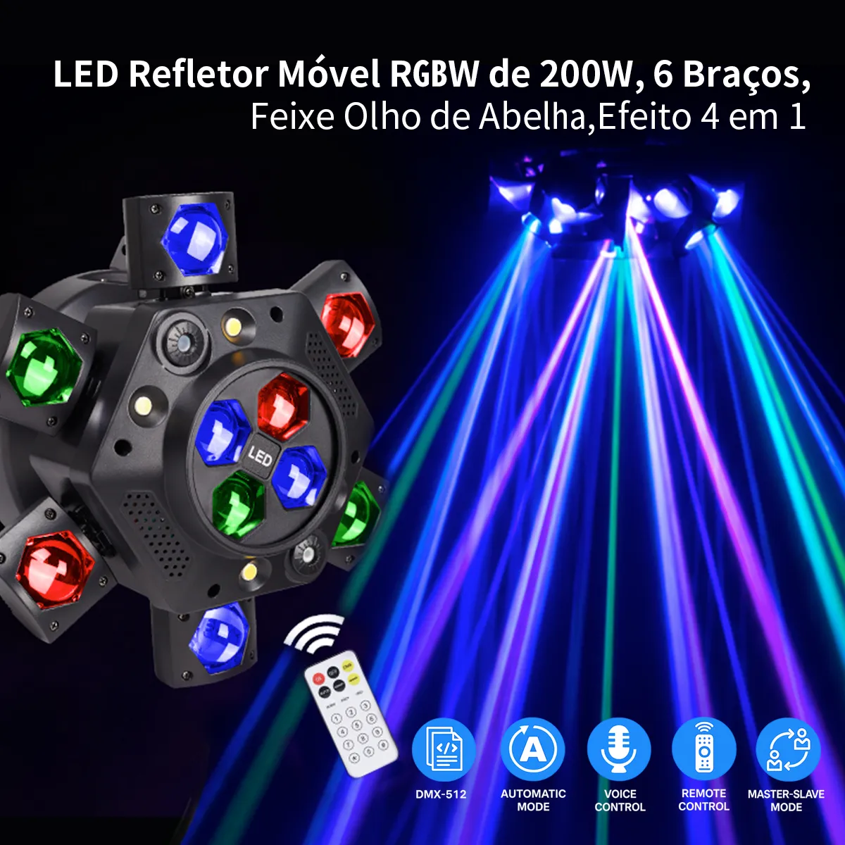 Iluminação Efeitos Dj Festa