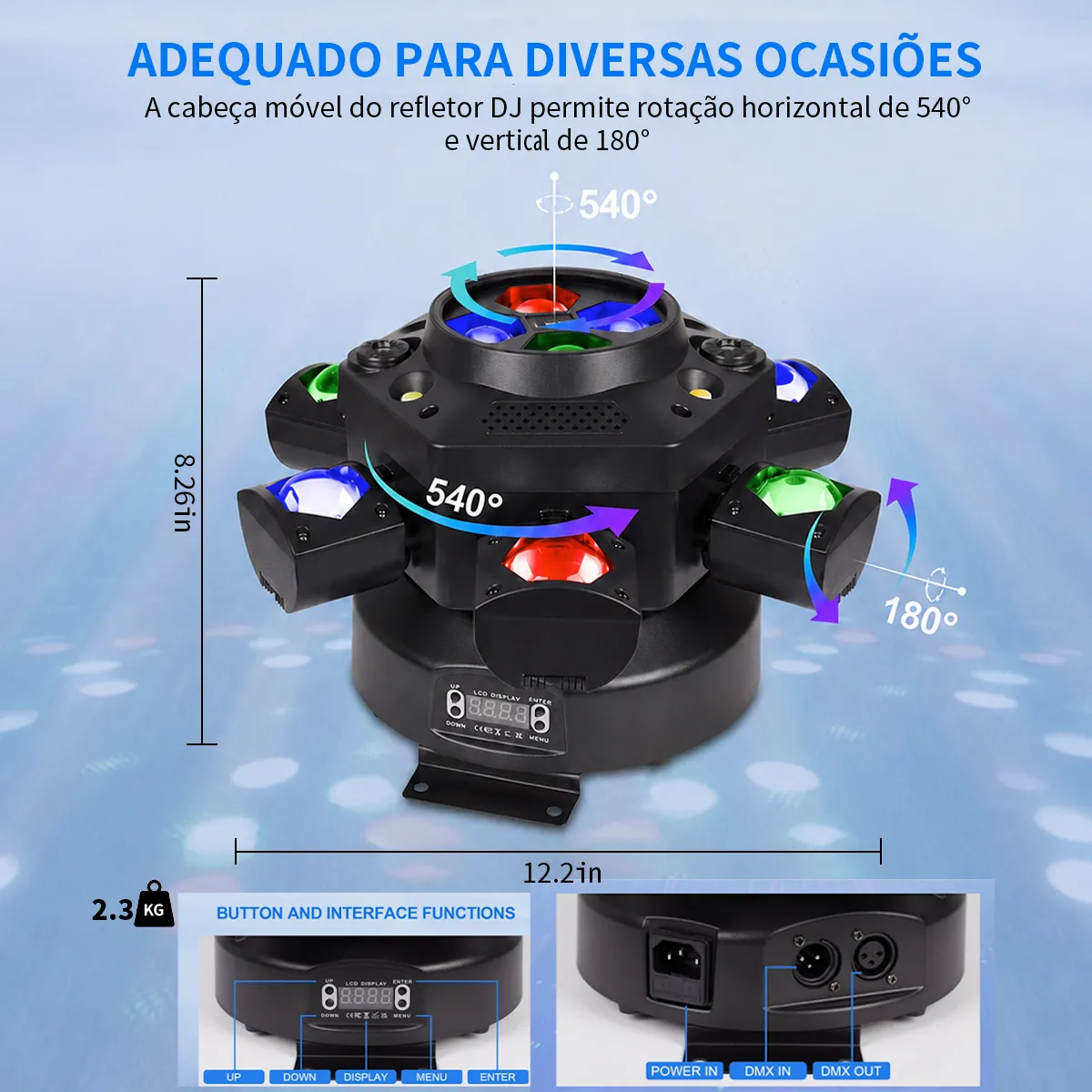 Iluminação Efeitos Dj Festa
